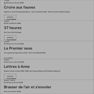 LES PETITES HEURES / LA SCALA